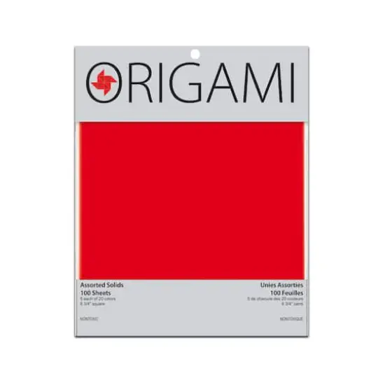 Yasutomo 6.75'' Traditional Origami Paper, 100 Sheets {1}