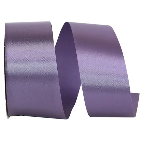 JAM Paper 1.875" x 50yd. Single Face Satin Allure Ribbon Thistle {1}