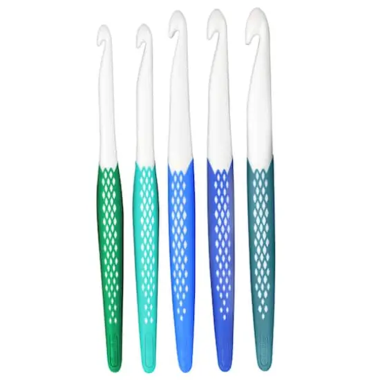 Prym Ergonomic Large Size Crochet Hook Set {3}