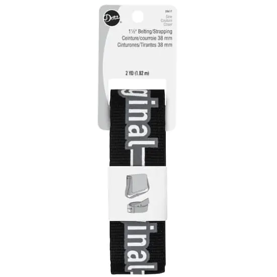 Dritz&reg; 1.5" Black "Original" Polyester Belting/Strapping {1}