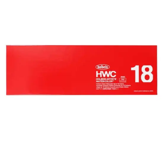 Holbein 18 Color Artist's Watercolor Set {5}