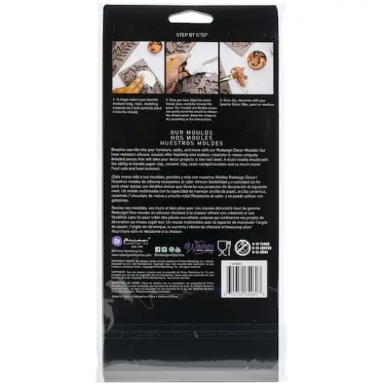 Redesign with Prima&reg; Decor Mould&reg; Lilian Scrolls Silicone Mold {3}