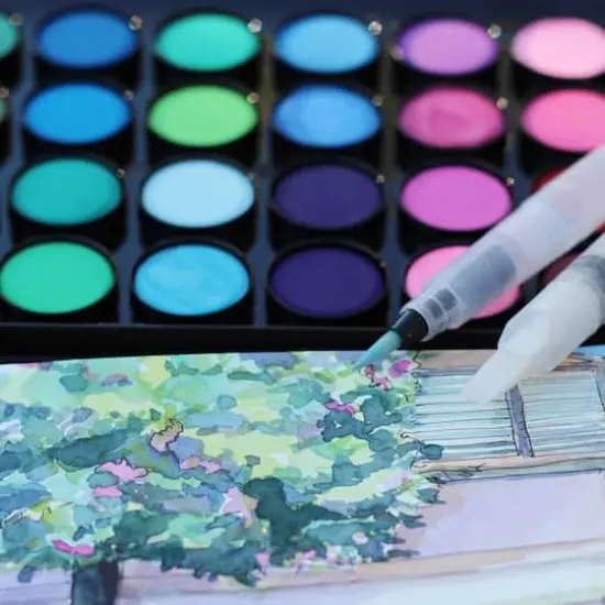 Yasutomo Niji Aquarelle Matte Watercolors {6}