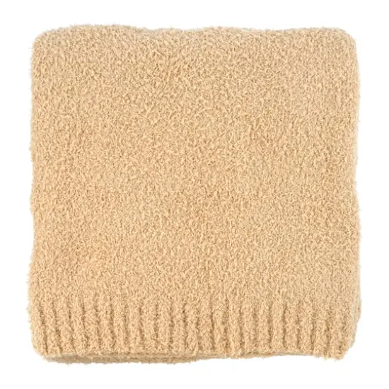 60" Boucle Throw Blanket by Ashland&reg; Beige {1}