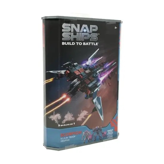 Snap Ships - Build to Battle: Scorpion K.L.A.W.Troop Dropper {1}