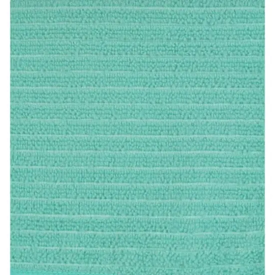 Aqua Chevron Microfiber Dishtowel, 4ct. {5}