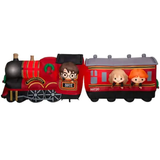 4ft. Airblown&reg; Inflatable Christmas Hogwarts Express with LED Lights {1}