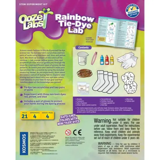 Thames & Kosmos Rainbow Tie-Dye Lab {3}
