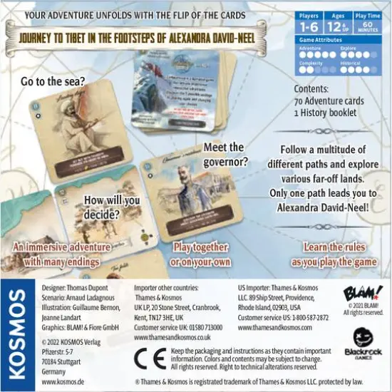 Thames & Kosmos Cartaventura: Lhasa Game {3}