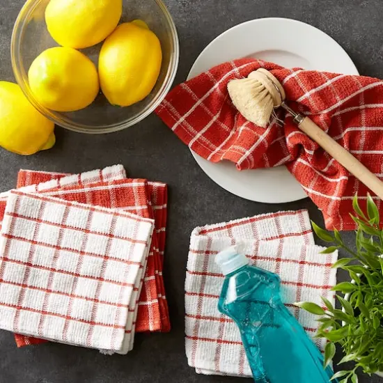 DII&reg; Spice Combo Windowpane Dishcloth (Set of 6) {5}