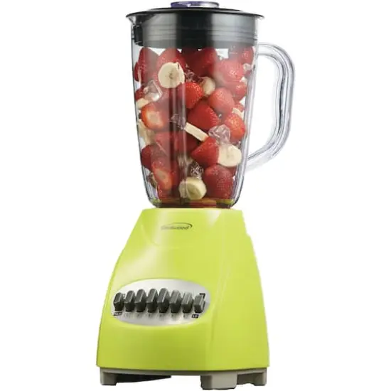 Brentwood Lime Green 12-Speed + Pulse Electric Blender {4}