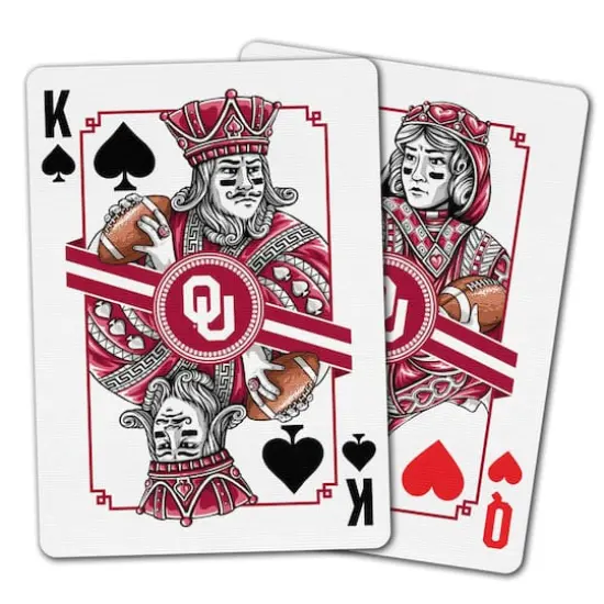 NCAA Classic Series Playing Cards Oklahoma Sooners {5}