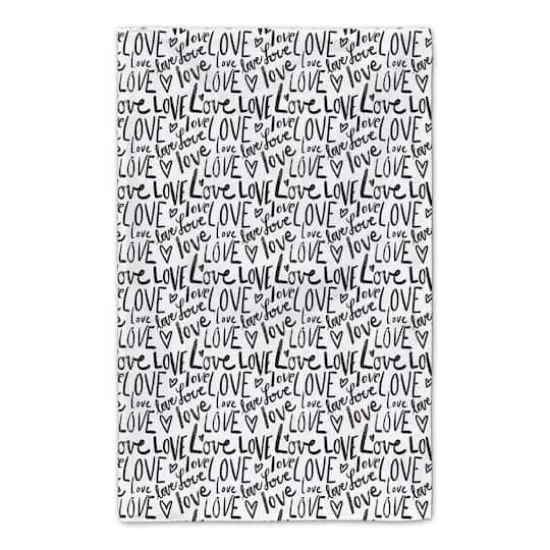 Love Typography 16" x 25" Tea Towel - Set of 2 {5}