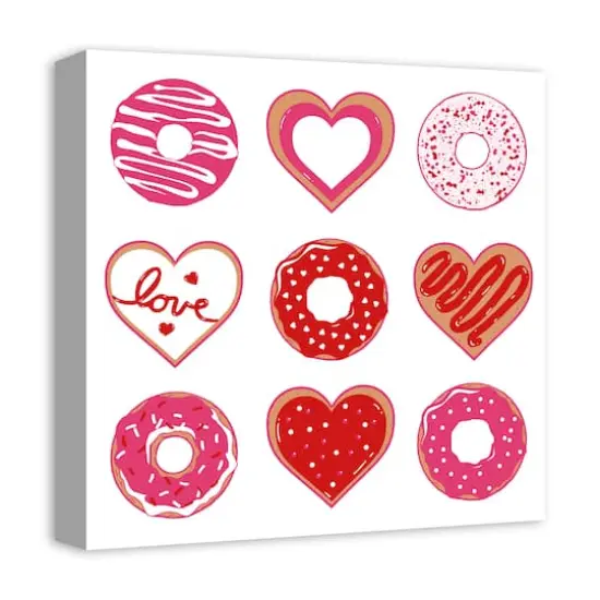 Valentines Sweets Canvas Wall Art {3}