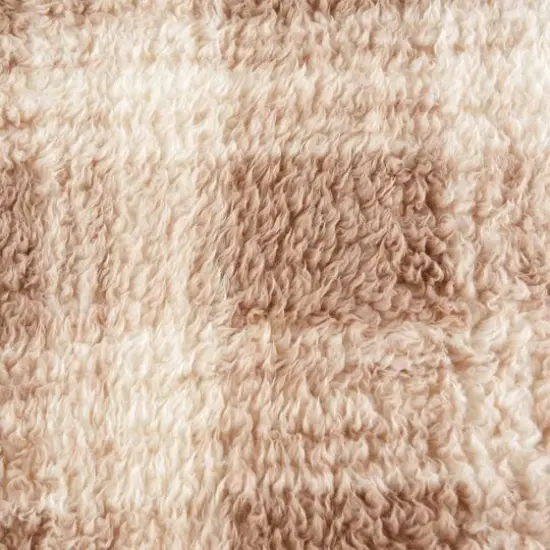 DII&reg; Stone Farmhouse Plush Plaid Throw {3}