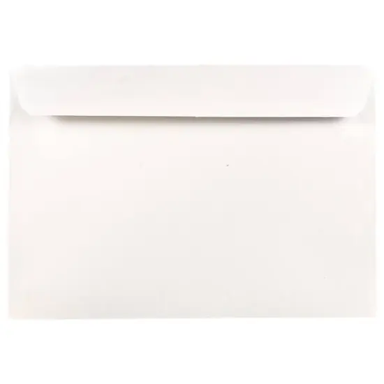 JAM Paper 6.5" x 9.5" White Booklet Commercial Envelopes {2}