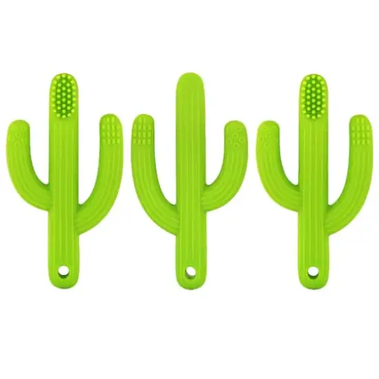THE PENCIL GRIP Cactus Toothbrush Teether, 3ct. {1}