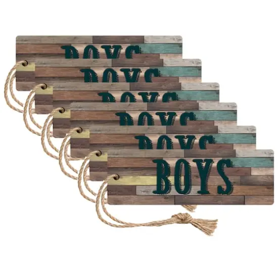 Home Sweet Classroom Magnetic Boys Pass, 6ct. {1}
