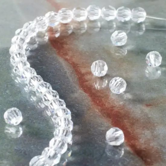 Preciosa Glass Crystal Round Beads, 4mm by Bead Landing&trade; {3}