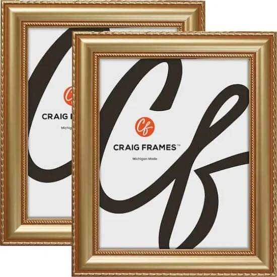 2 Pack Craig Frames Victoria Gold Picture Frame {1}