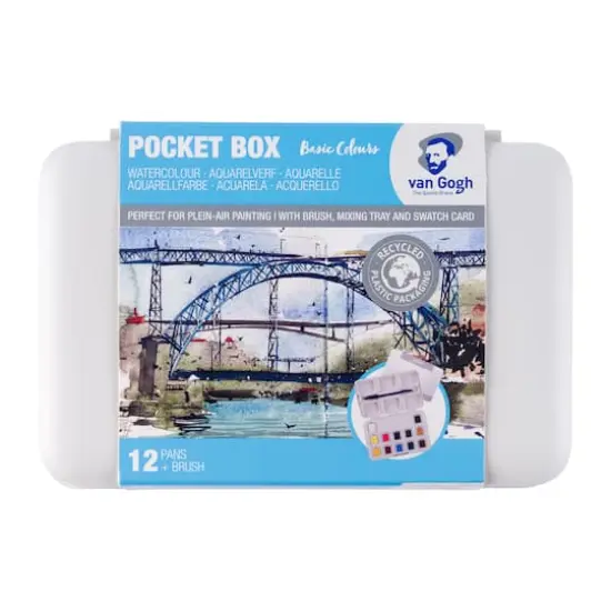 Royal Talens Van Gogh Watercolor Pocket Box Set {1}