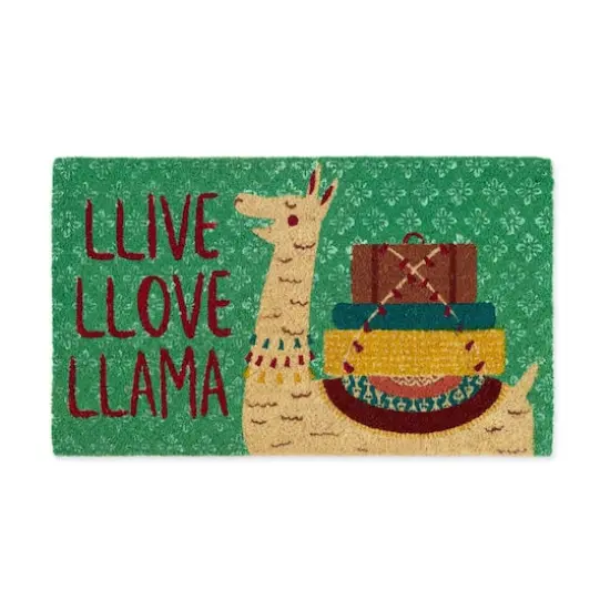 DII&reg; Llive Llove Llama Doormat {1}
