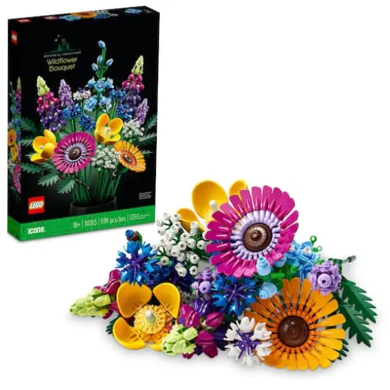 LEGO&reg; Botanicals Wildflower Bouquet 10313 Building Set (939 Pieces) {1}