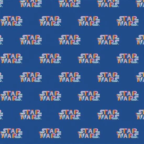 Star Wars&trade; Neon Logo Precut Cotton Fabric {1}