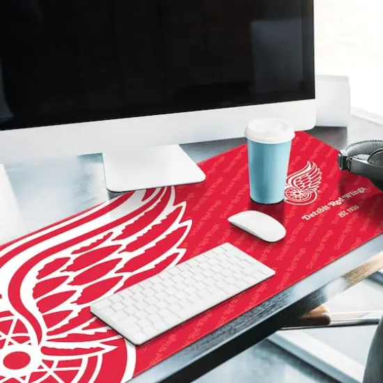 NHL Logo Series Desk Pad Detroit Red Wings {5}
