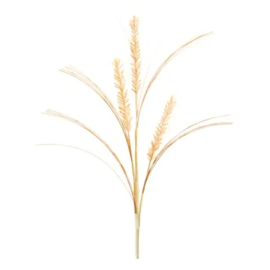 Cream & Pink Foxtail & Pod Spray, 12ct. {3}