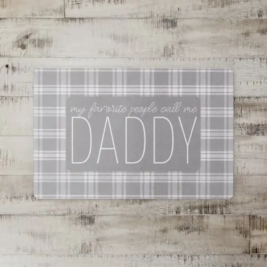 My Favorite People Call Me Daddy Floor Mat {3}