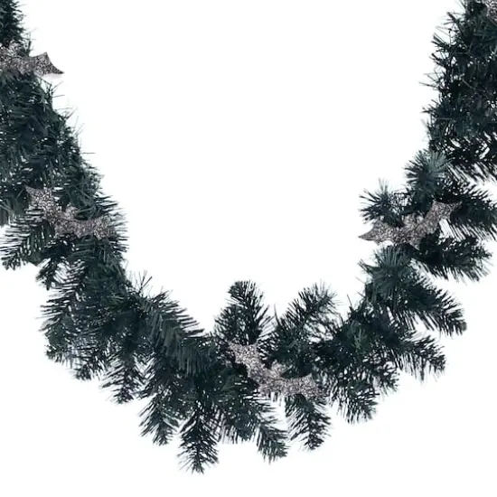6ft. Black Pine & Bat Garland by Ashland&reg; {3}