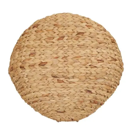 Household Essentials Round Woven Basket with Handles {9}