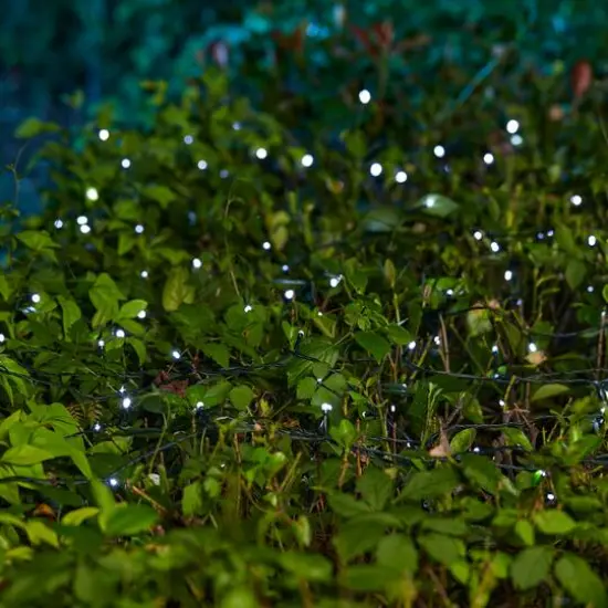 Glitzhome&reg; 72ft. 200ct. LED Solar String Light with 200 LED Lights, 2ct. {3}