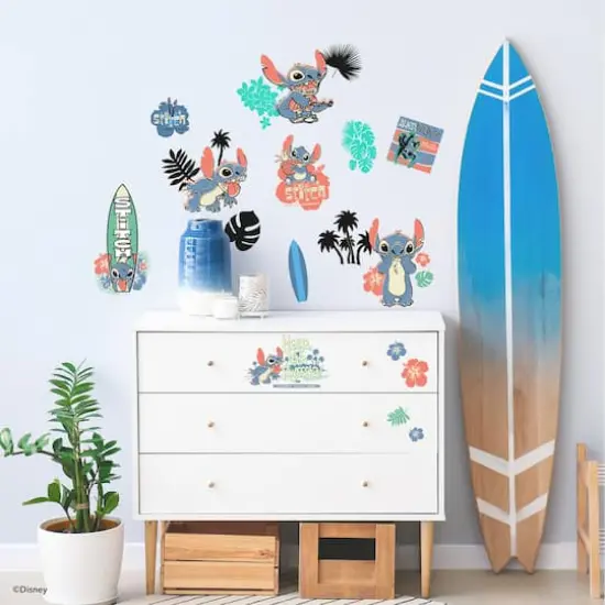 RoomMates Stitch Surf's Up Peel & Stick Wall Decals {3}