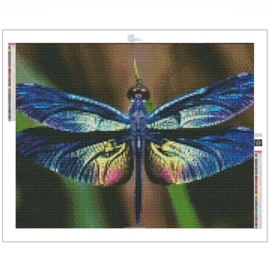 Sparkly Selections Dragonfly 40cm x 50cm Diamond Painting Kit, Round Diamonds {3}