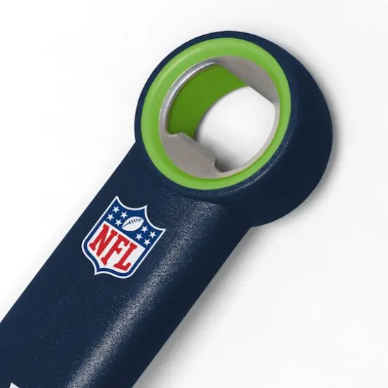 NFL Stainless Steel BBQ Spatula with Bottle Opener Seattle Seahawks {6}