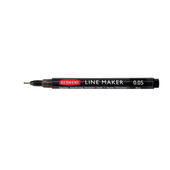Derwent Superfine Line Maker Pen, Black {3}