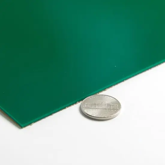 Glowforge&reg; Proofgrade&reg; 12" x 12" Eco Thin Acrylic Sheet Green {4}