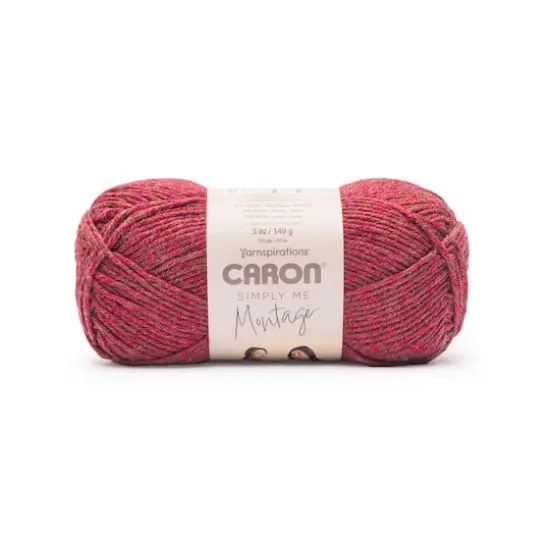 Caron&reg; Simply Me Montage&trade; Yarn Garnet {1}