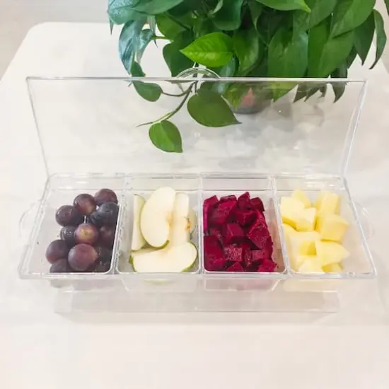 Clear Plastic Condiment Server by Celebrate It&trade; {4}