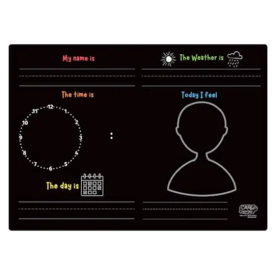 The Pencil Grip Fill in the Blanks Reusable Activity Playmats, 6ct. {3}