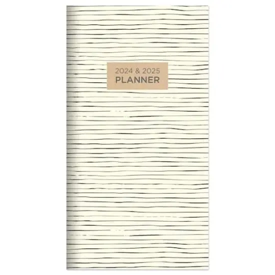 2024-2025 Sketchy Lines Monthly Pocket Planner {1}