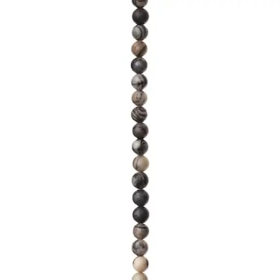 Black Network Stone Rondel by Bead Landing&reg;, 4mm {1}