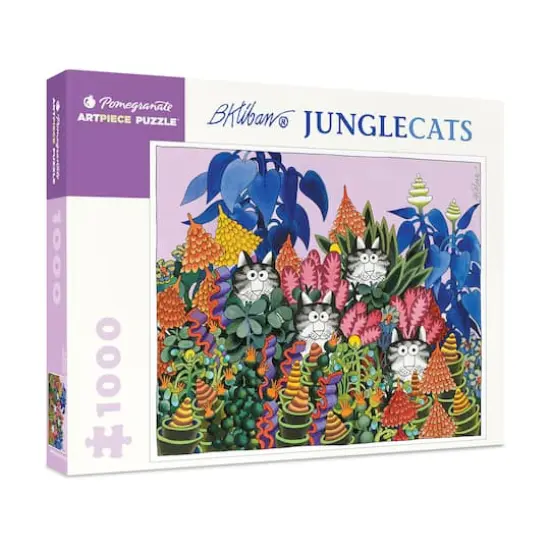 B. Kliban - Jungle Cats Puzzle: 1000 Pcs {3}