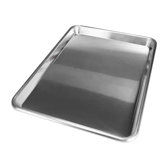 Fat Daddio's&reg; ProSeries Bakeware Natural Aluminum Half Sheet Pan {4}