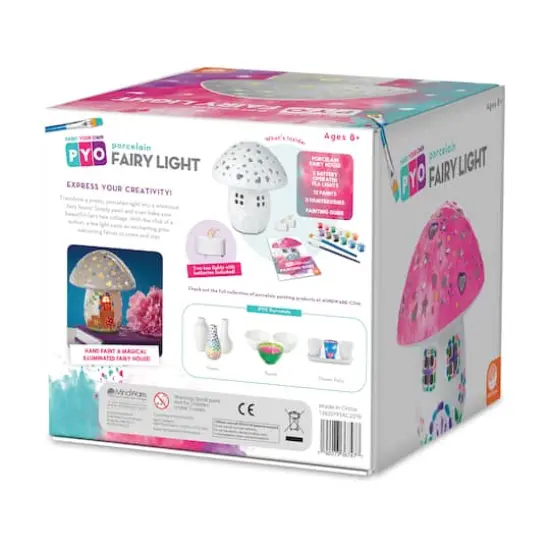 Paint Your Own Porcelain Fairy Light {4}