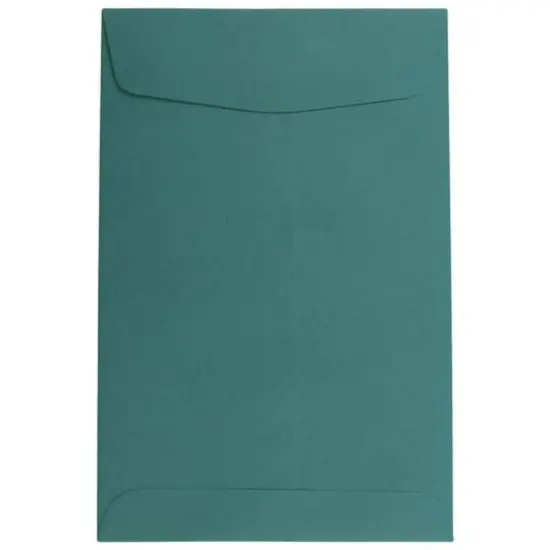 JAM Paper 6" x 9" Open End Catalog Premium Envelopes, 25ct. Teal Green {1}