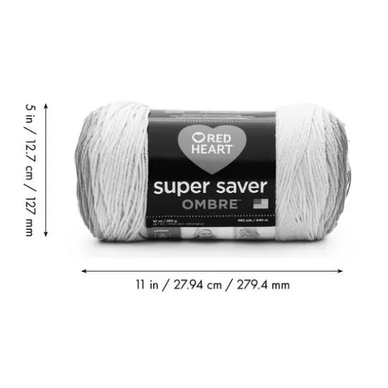 Red Heart&reg; Super Saver Ombre&trade; Yarn Seaside {13}