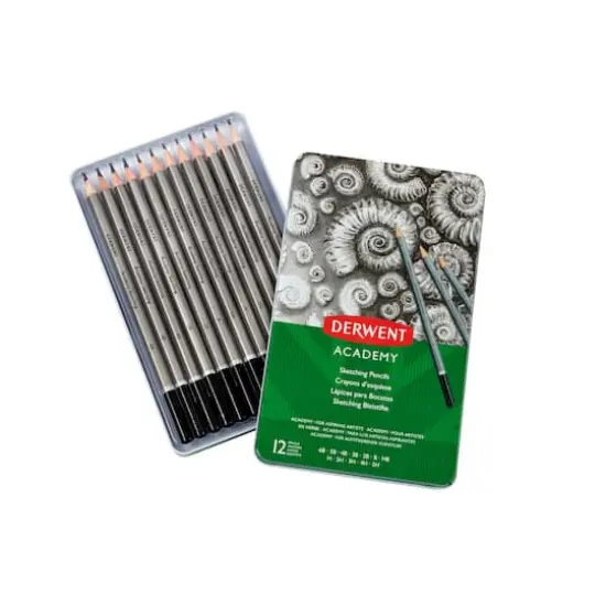 Derwent&reg; Academy Sketching 12 Pencil Tin Set {1}